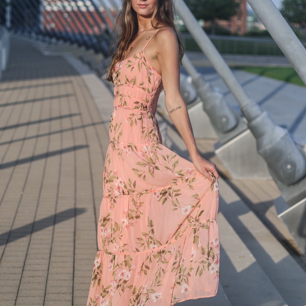 NWT Boutique Floral Maxi Dress